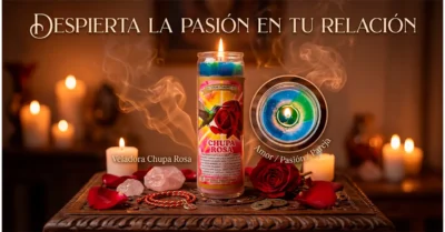Despierta la pasión en tu relación usando la Veladora Chupa Rosa