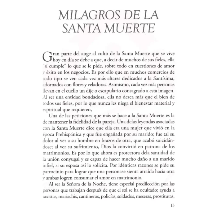 El Libro De La Santa Muerte Rituales Oraciones Trabajos - Image 3