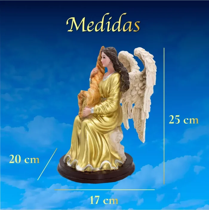 Figura Abundia Ángel De La Abundancia, Fortuna Y Éxito - Image 3