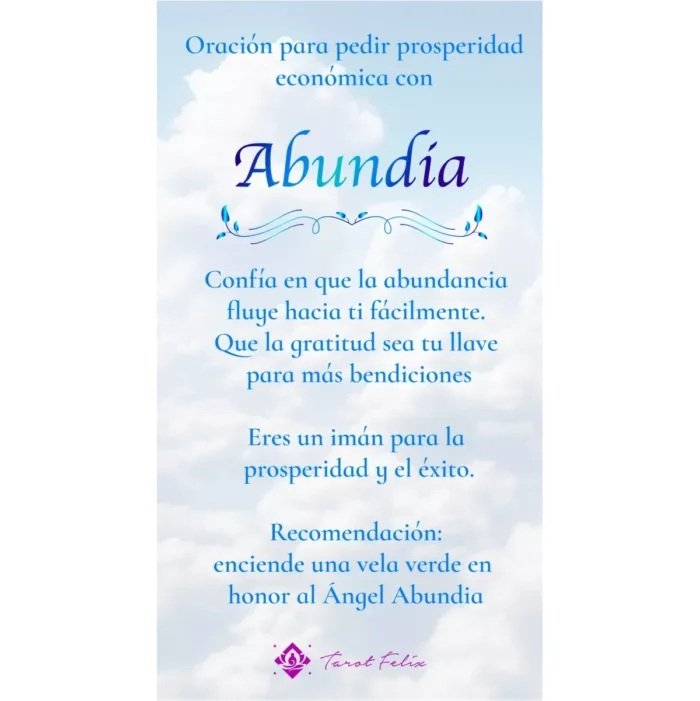 Figura Abundia Ángel De La Abundancia, Fortuna Y Éxito - Image 8