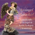 Figura Arcángel Barachiel Metálico Fortuna Ojo De Vidrio - Image 2