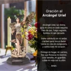 Figura Arcángel Uriel Metálico Paz Interior Ojo De Vidrio - Image 8
