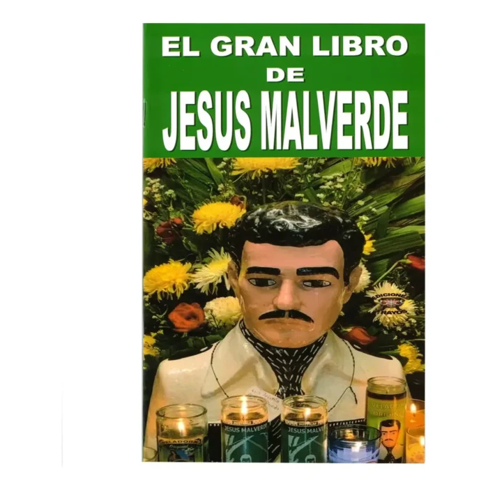 Jesús Malverde Camisa Negra 30 cm, figura curada de protección poderosa - Image 8