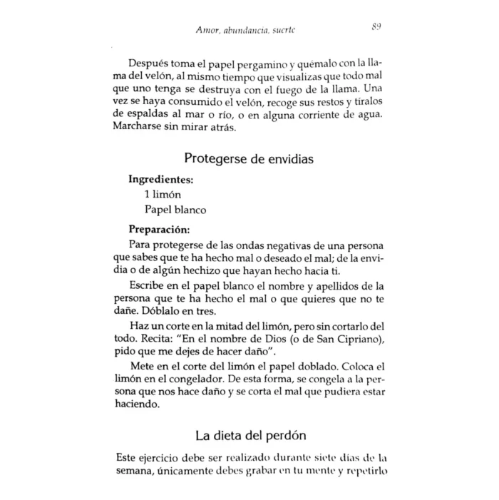 Gran Recetario de Magia Blanca, Amor y Suerte - Image 6