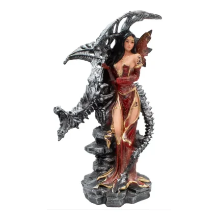 Hada Dragón Guardián Rojo