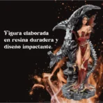 Hada Dragón Guardián Rojo, Estatua Mística de Resina - Image 8