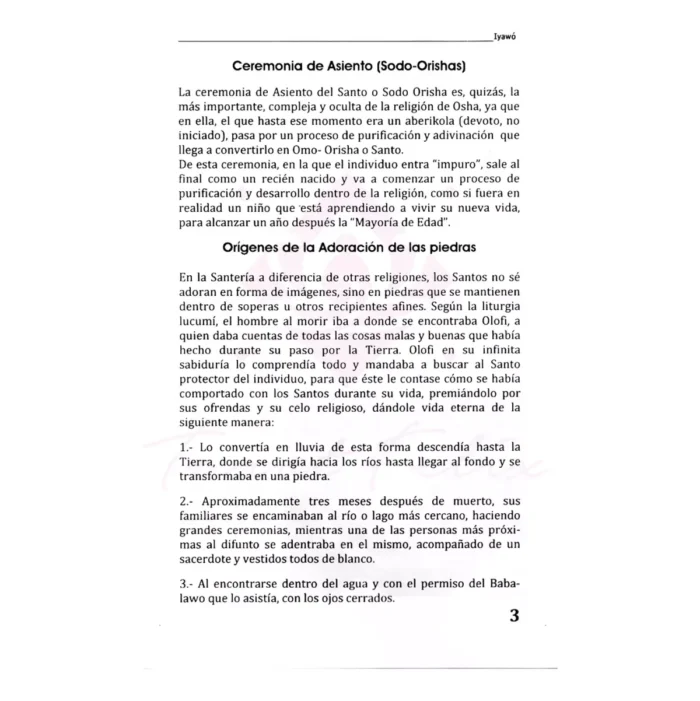 Iyawos, guía iniciática y ritual de santería afrocubana - Image 3