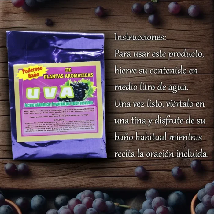 Kit Ritual Uva Consagrado, cosecha frutos del éxito y abundancia - Image 4
