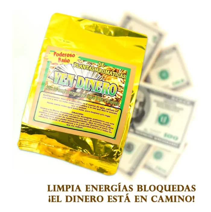 Kit Ven Dinero Abundancia, limpieza energética y ritual de prosperidad - Image 6
