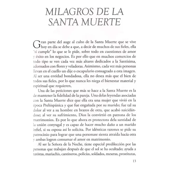 Santa Muerte, Libro Devocional y Guía Esotérica - Image 3