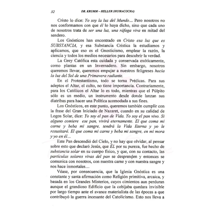 La Iglesia Gnóstica Historia y Ritual, Krumm Heller - Image 4