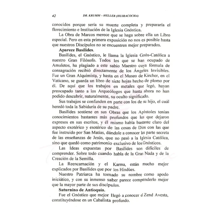 La Iglesia Gnóstica Historia y Ritual, Krumm Heller - Image 5