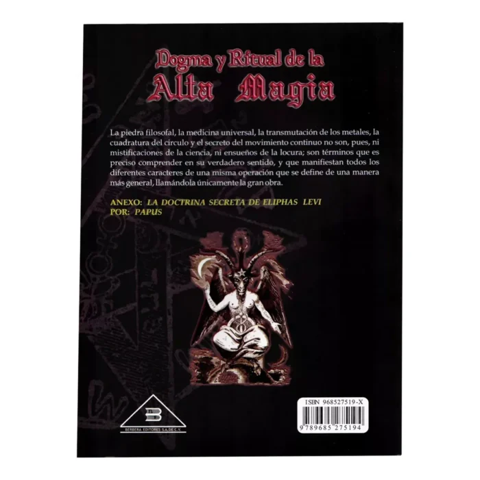 Libro Dogma Y Ritual Alta Magia Eliphas Levi Esoterismo - Image 10