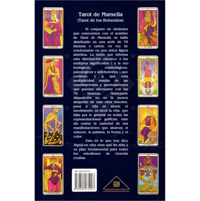 El Tarot de Marsella Tarot de los Bohemios – Guía Esencial para Lectura Espiritual - Image 5