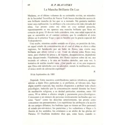 H. P. Blavatsky