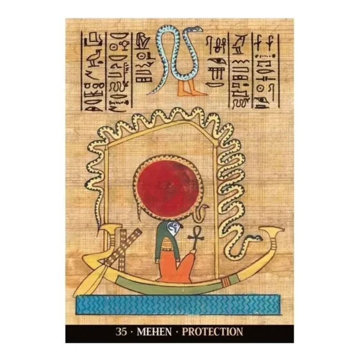 Oráculo dioses egipcios 36 cartas, libro simbólico y guía PDF espiritual - Image 3
