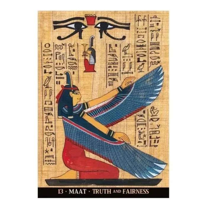 Oráculo dioses egipcios 36 cartas, libro simbólico y guía PDF espiritual - Image 4