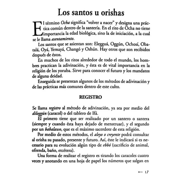 Libro Santería Cubana, Santos Y Orishas, Recetas Y Oraciones - Image 6