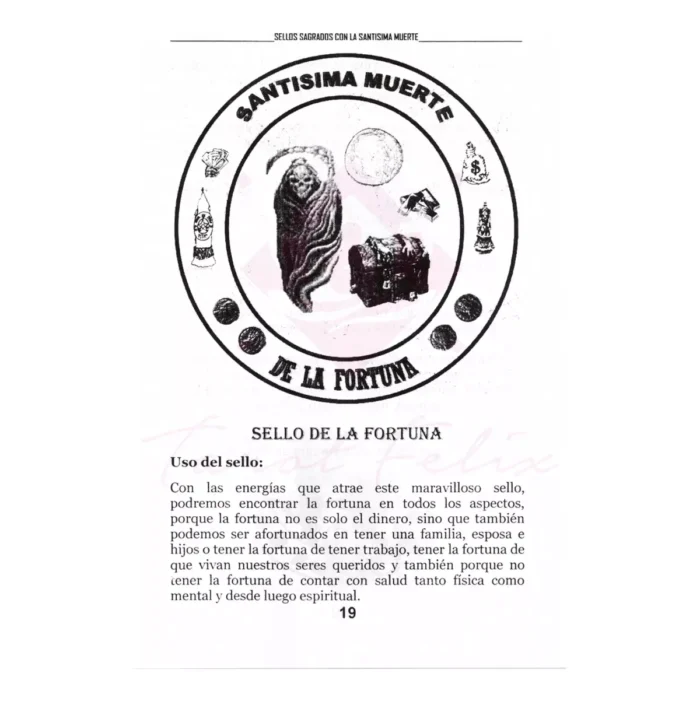 Libro Siete Sellos Sagrados De La Santa Muerte - Image 4