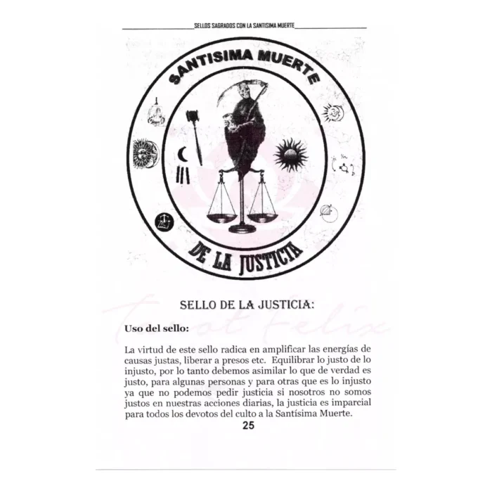 Libro Siete Sellos Sagrados De La Santa Muerte - Image 5