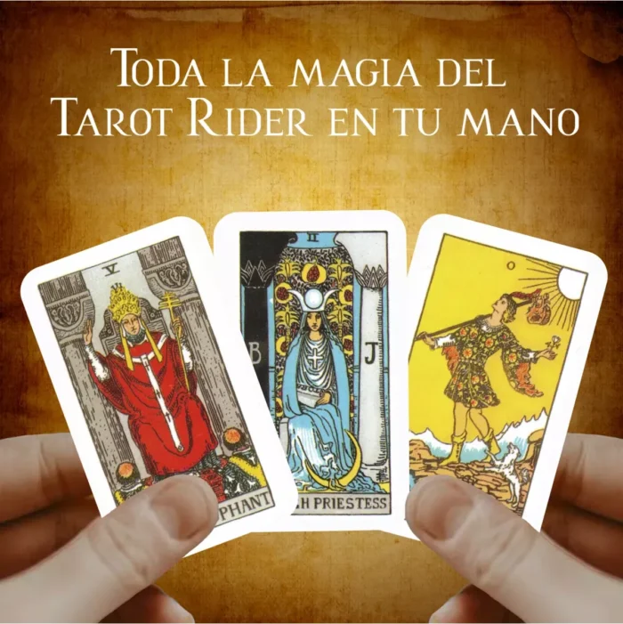 Tarot Mini Rider Waite 78 cartas guía bolsillo - Image 2