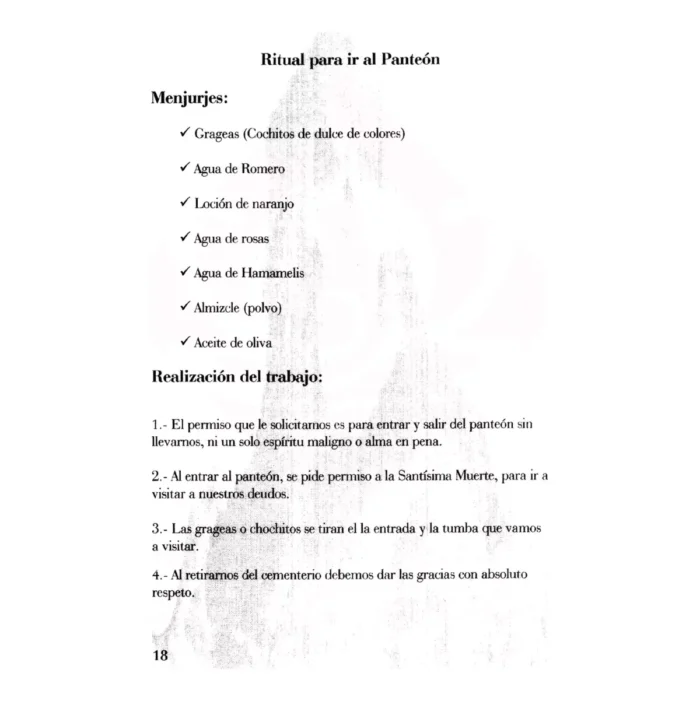Trabajos y Rituales con la Santa Muerte, Guía Esencial - Image 5