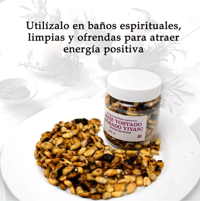 Maíz tostado santería 250 ml, ofrenda ritual de abundancia - Image 6