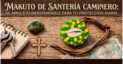 Makuto de Santería Caminero El amuleto indispensable para tu protección diaria