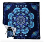 Mantel Altar Tarot Azul
