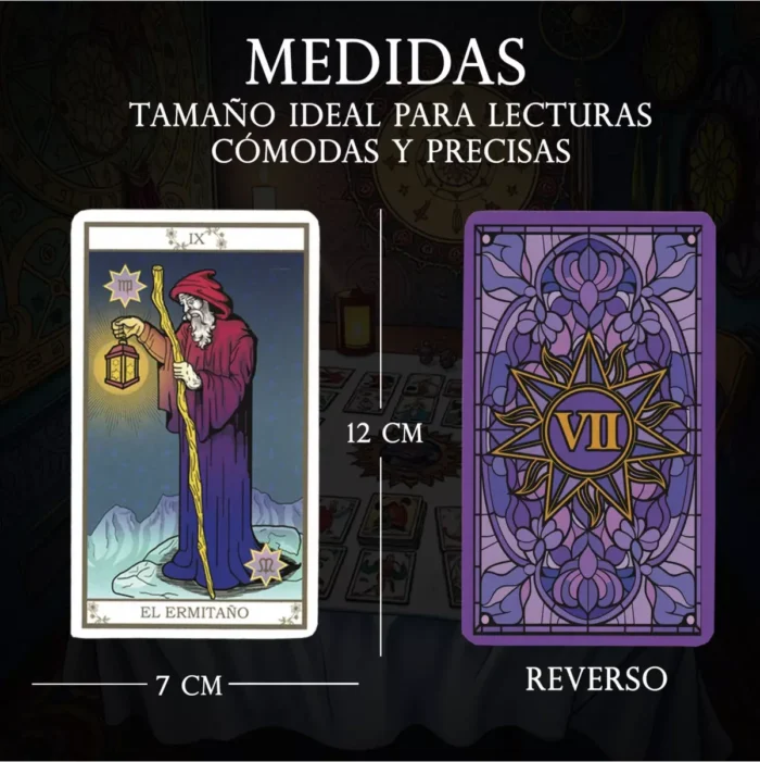 Mazo Cartas Tarot De Marsella Manual Español Original Matiri - Image 3