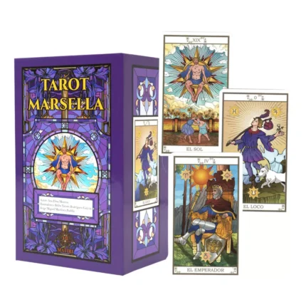 Mazo Cartas Tarot De Marsella Manual Español Original Matiri