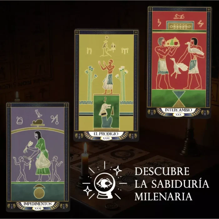 Tarot Egipcio Matiri 78 cartas guía profesional - Image 5