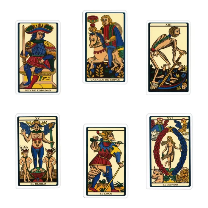 Tarot de Marsella 78 cartas guía original Tomo - Image 2