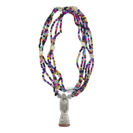 Mazo Santa Muerte Blanca