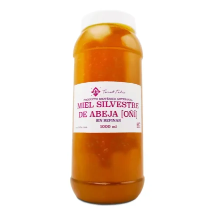 Miel silvestre de abeja pura 1 L