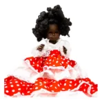 Muñeca Gitana Santería Y Palería Protección Energética 36cm - morocha