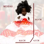 Muñeca Gitana Santería Y Palería Protección Energética 36cm - Image 3