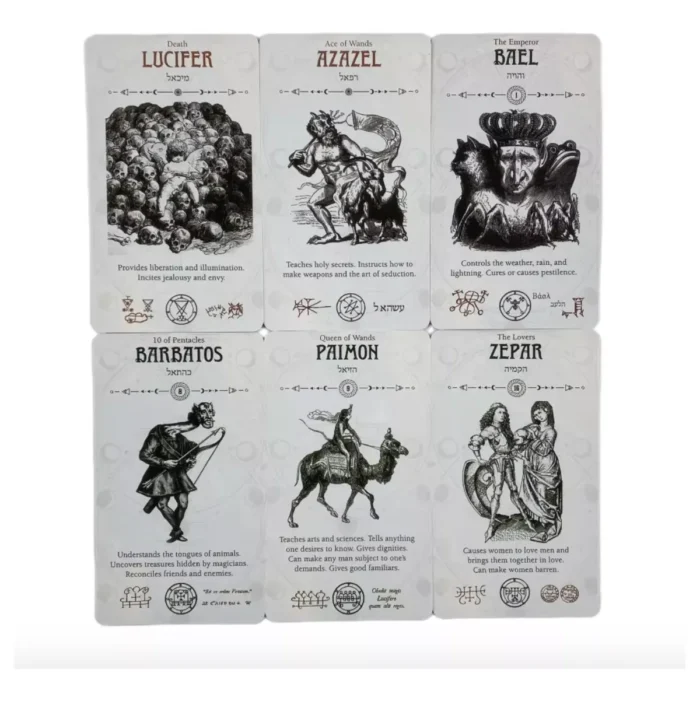 Occult Tarot 78 guía PDF demonios y sigilos - Image 3
