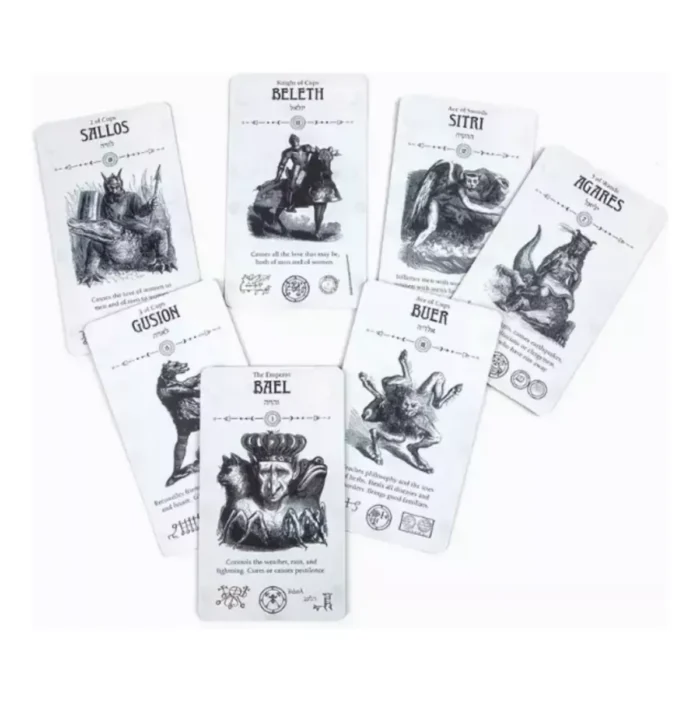 Occult Tarot 78 guía PDF demonios y sigilos - Image 5