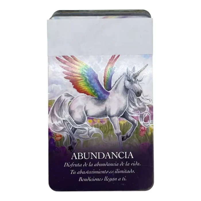 Oráculo de los Unicornios 44 cartas, mensajes de luz y guía espiritual - Image 3