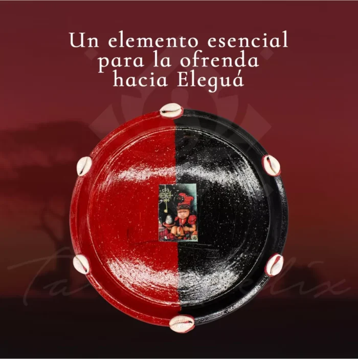 Plato Eleguá grande, altar de santería - Image 4