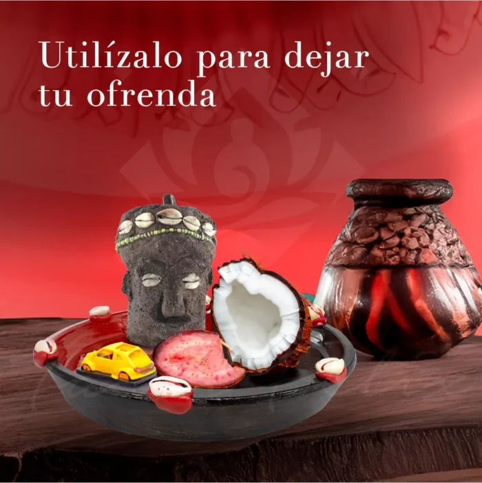 Plato Eleguá grande, altar de santería - Image 7