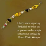 Pulsera 6 hilos Oshun Muerto, Mama Chola Wengue ritual - Image 3