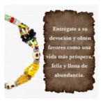 Pulsera 6 hilos Oshun Muerto, Mama Chola Wengue ritual - Image 4