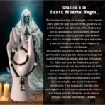 Rosario Santa Muerte Negro, personal de protección total y defensa ritual - Image 6