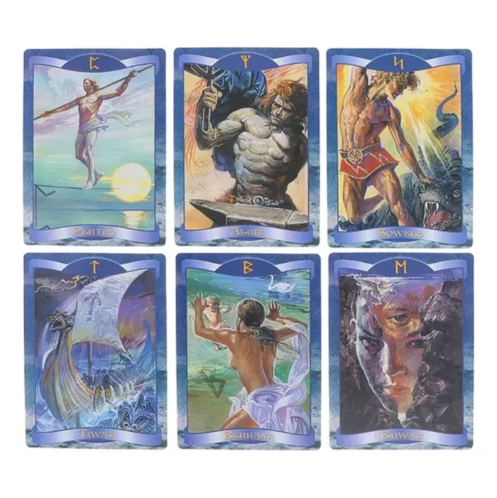 Runas vikingas oráculo cartas, sabiduría nórdica y manual PDF - Image 6