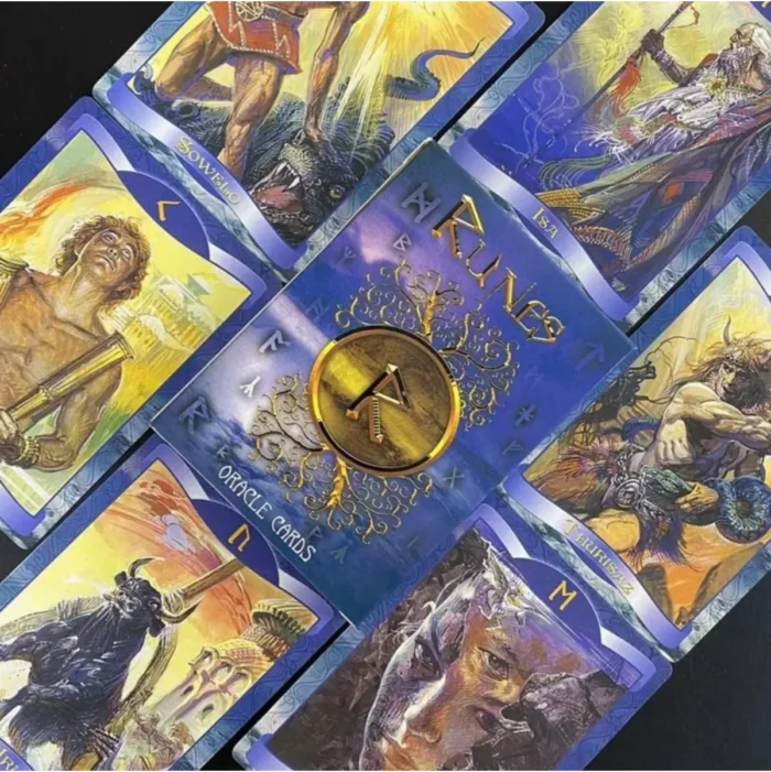 Runas vikingas oráculo cartas, sabiduría nórdica y manual PDF - Image 9