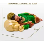 San Jose Dormido 19 Cm Figura Religiosa Proteccion Bendicion - Image 3