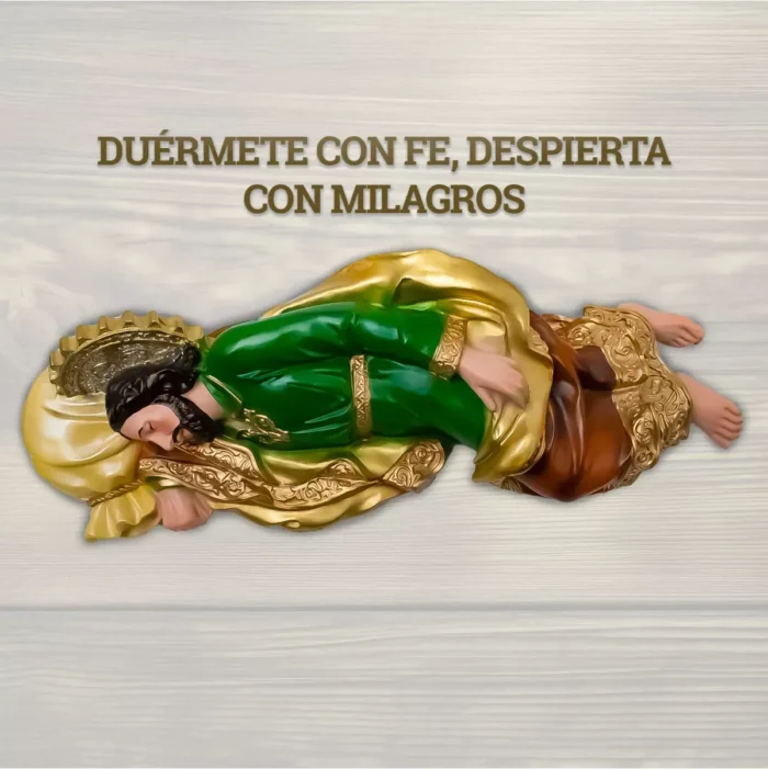San Jose Dormido 58 Cm Figura Religiosa Proteccion Bendicion - Image 2