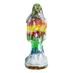 Santa Muerte 7 Minerales 15 cm, figura abrecaminos de colores curada - Image 4